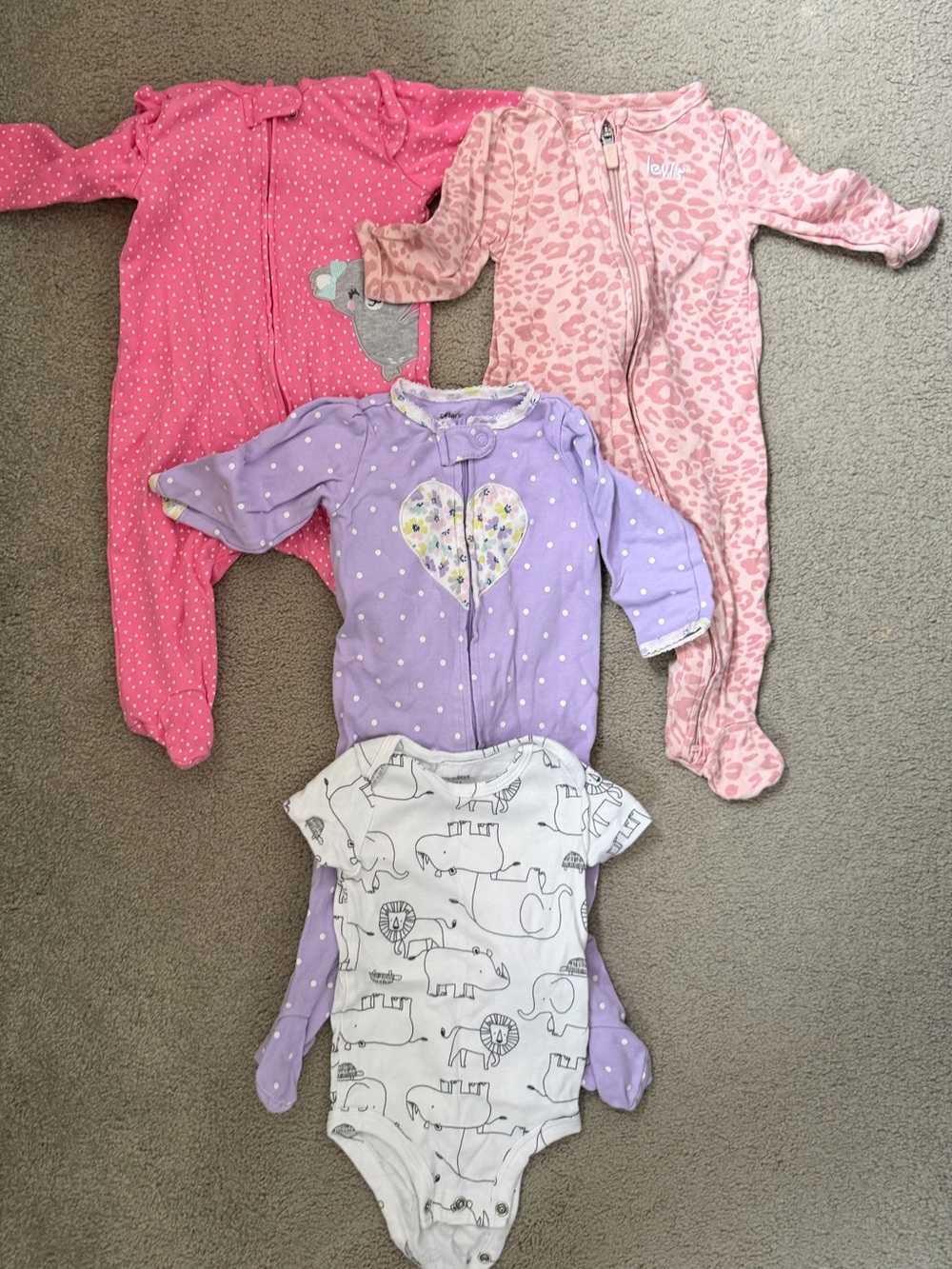 Girls onesies - 6 Months
